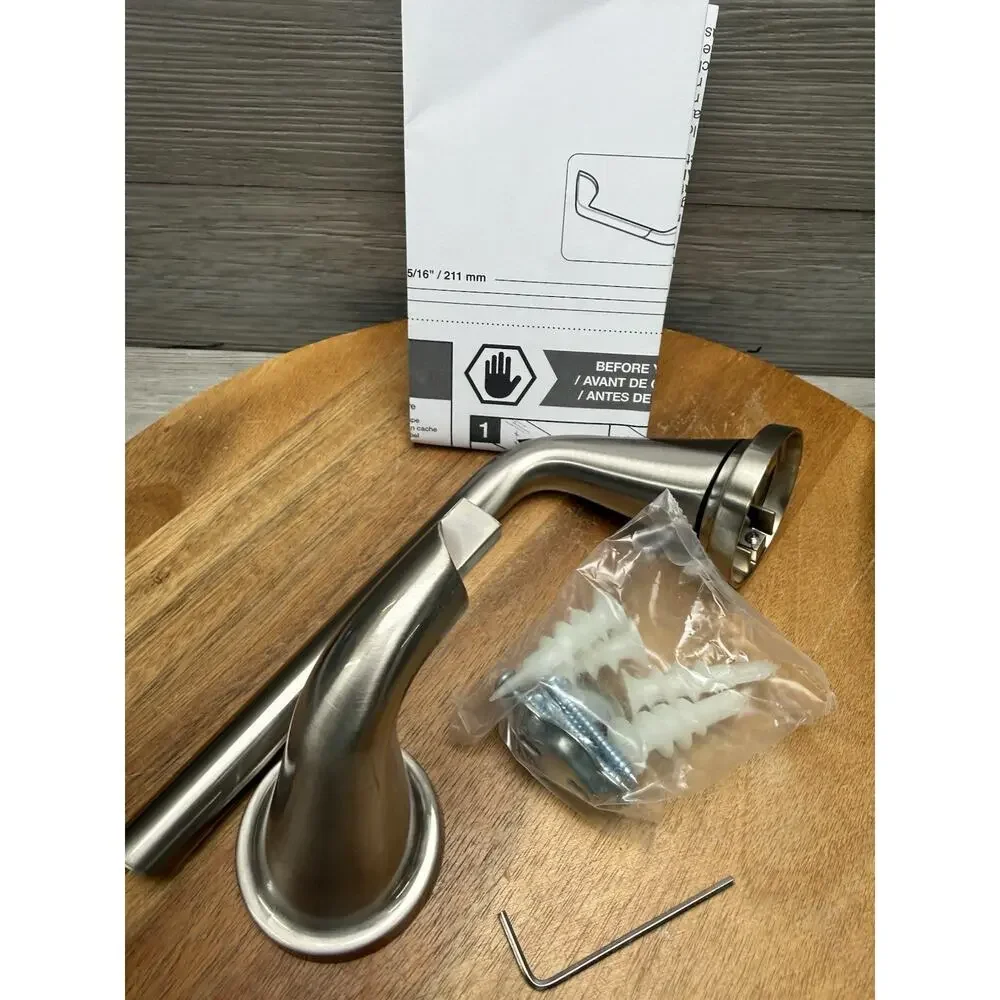 Delta LRK50-BN Larkin Bath Pivoting Toilet Paper Holder Satin Nickel Finish